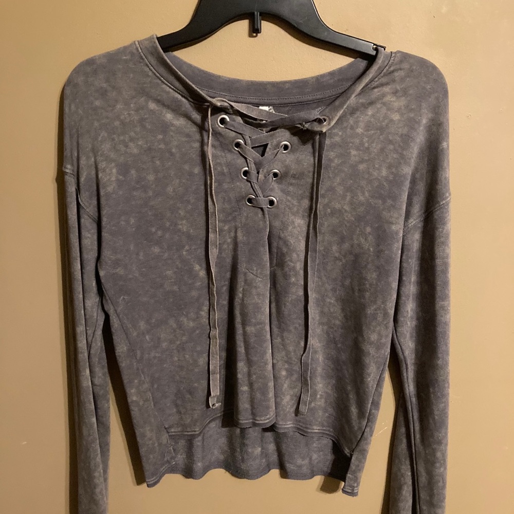 Marble sweat shirt